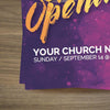 Grand Opening Sparkle - Standard Invitation Card