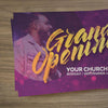 Grand Opening Sparkle - Mini Invitation Card