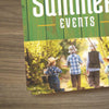 Summer Events Green - Mini Invitation Card