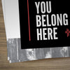 You Belong Here Red Box - Large EDDM Mailer