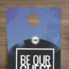 Be Our Guest Circle Gradient - Door Hanger