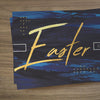 Easter Dark Blue Paint - Mini Invitation Card
