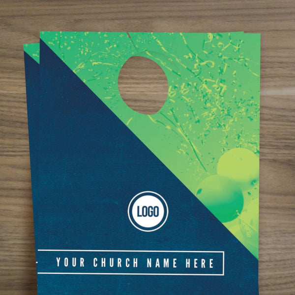 Open House Balloons - Door Hanger