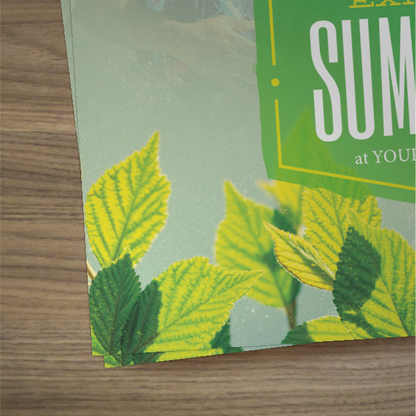 Experience Summertime Leaves - Small EDDM Mailer