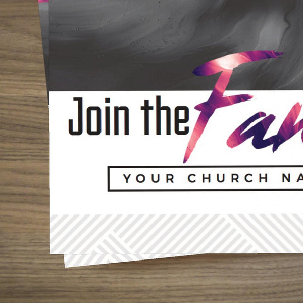 Join the Family - Standard Invitation Card
