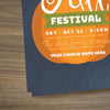 Fall Festival - Mini Invitation Card