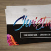 Christmas Colorful - Mini Invitation Card