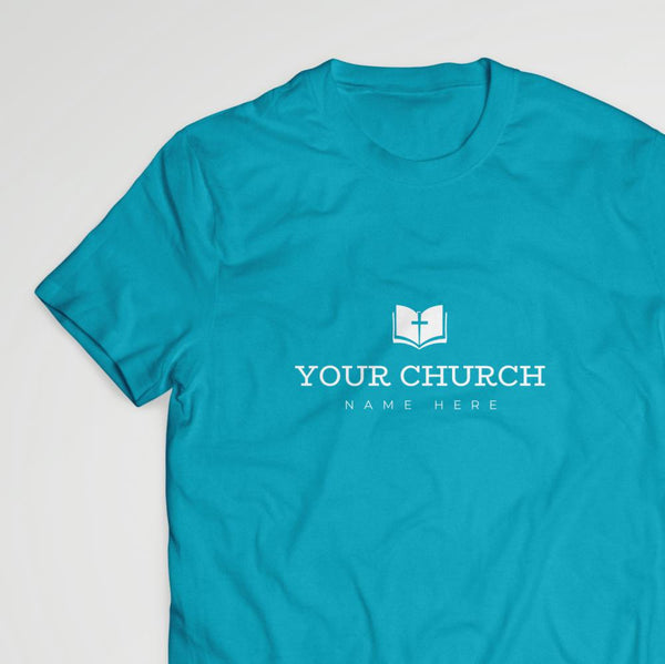 Open Bible Cross - Logo