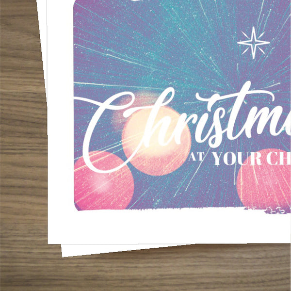 Christmas Light - Standard Invitation Card