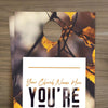 Fall You're Invited - Door Hanger