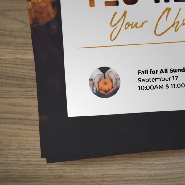 Fall You're Invited - Small EDDM Mailer