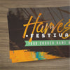 Harvest Festival - Mini Invitation Card