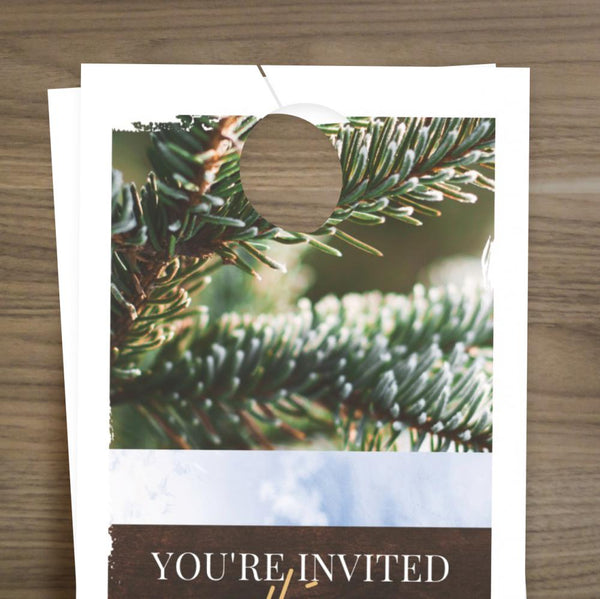You're Invited This Christmas - Door Hanger