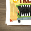 Trunk or Treat Orange - Standard Invitation Card