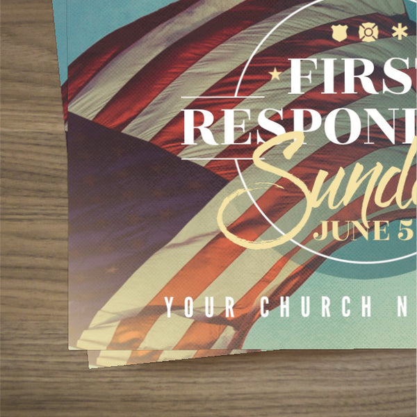 First Responders - Standard Invitation Card