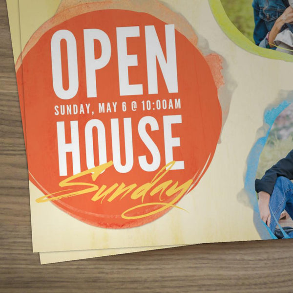 Open House Paint - Large EDDM Mailer