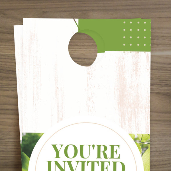 You're Invited Summer - Door Hanger