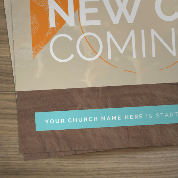 New Church Coming Soon - Large EDDM Mailer
