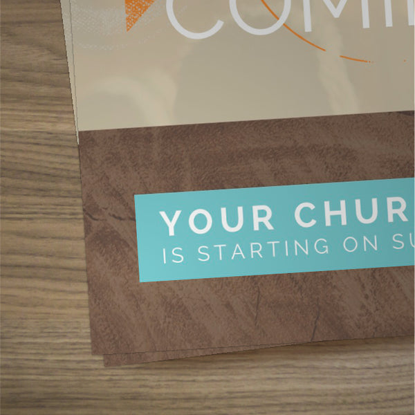 New Church Coming Soon - Small EDDM Mailer