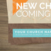 New Church Coming Soon - Standard Invitation Card