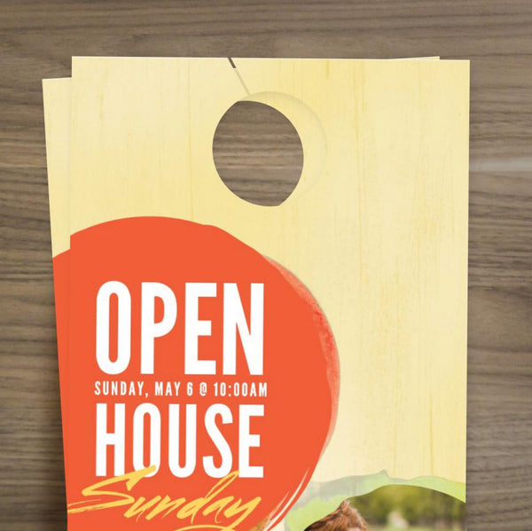 Open House Paint - Door Hanger