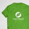 Leaf Circle Cross - Logo