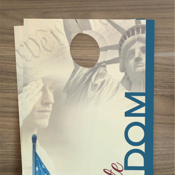 Celebrate Freedom - Door Hanger