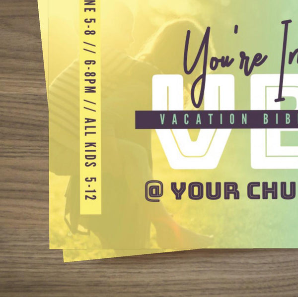 You're Invited VBS - Standard Invitation Card