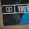 You're Invited Blue Wood - Large EDDM Mailer