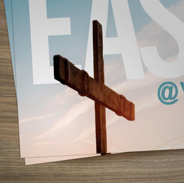 Easter Blue Cross - Large EDDM Mailer