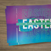 Easter Purple Gradient - Mini Invitation Card