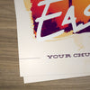 Easter Orange Crosses - Small EDDM Mailer