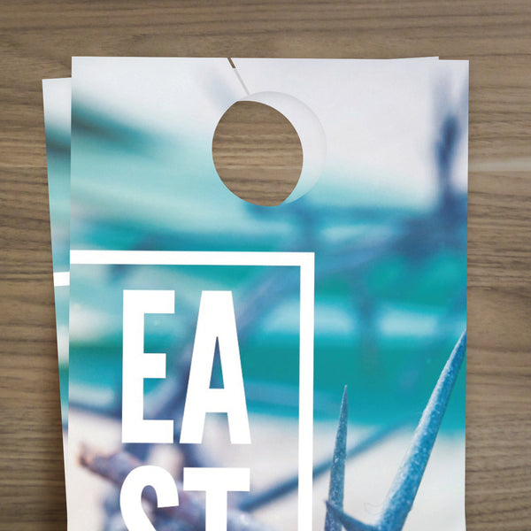 Easter Vertical Thorns - Door Hanger