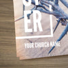 Easter Vertical Thorns - Mini Invitation Card
