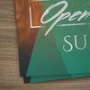 Open House Golden Field - Small EDDM Mailer