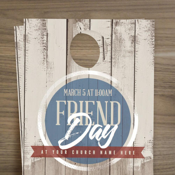Friend Day Boys - Door Hanger