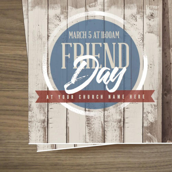 Friend Day Boys - Standard Invitation Card