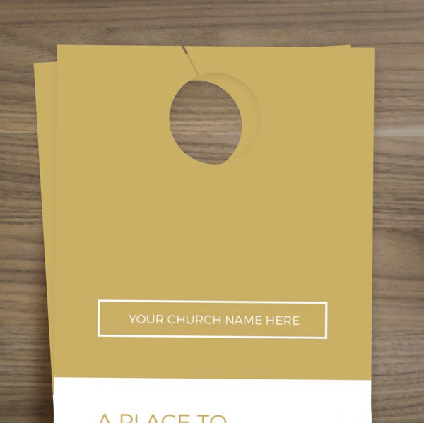 A Place to Belong - Door Hanger