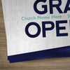 Grand Opening Blue Grunge - Large EDDM Mailer