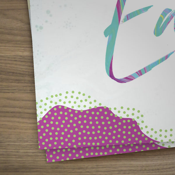 Easter Pastel Shapes - Small EDDM Mailer