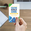 VBS Colorful Triangles - Mini Invitation Card