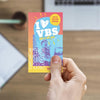 I Love VBS - Mini Invitation Card