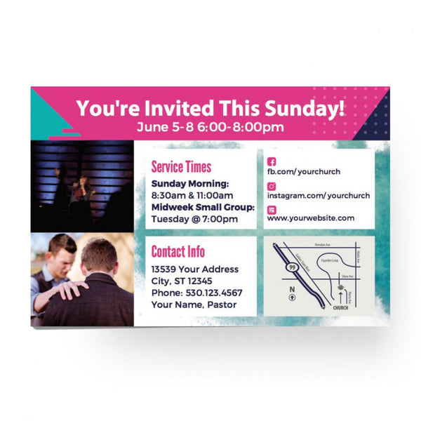 VBS Bright Powder - Standard Invitation Card