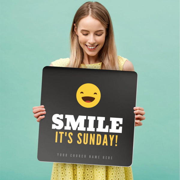 Emoji Welcome - Greeting Signs