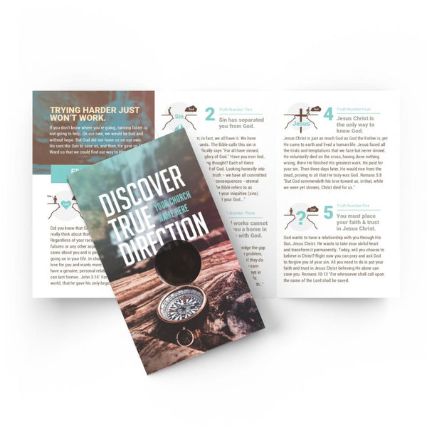 Discover True Direction - Trifold Tract