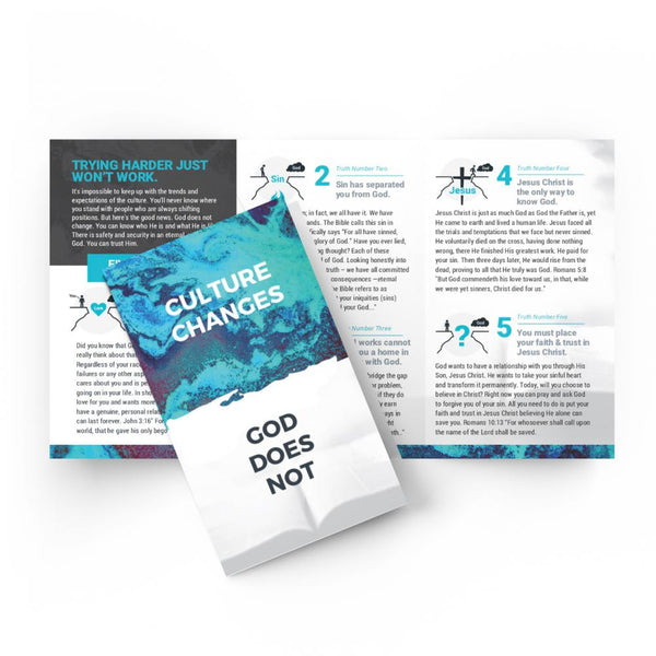 God Does Not - Trifold Tract