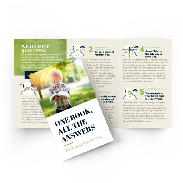 One Book All The Answers - Trifold Tract