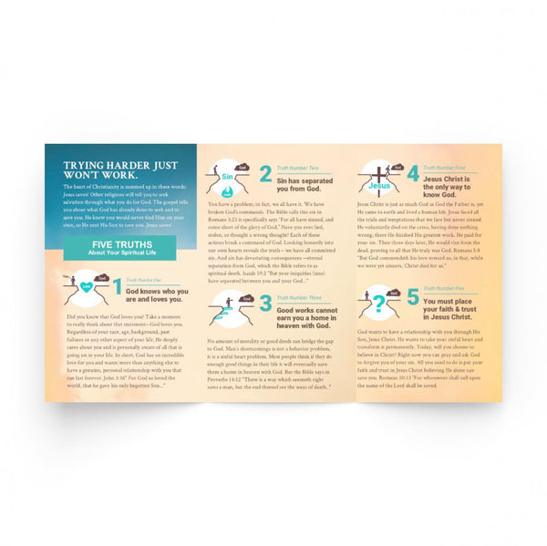 Jesus Saves - Trifold Tract
