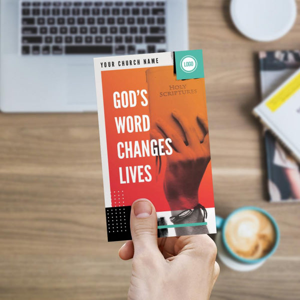 God's Word Changes Lives - Trifold Tract