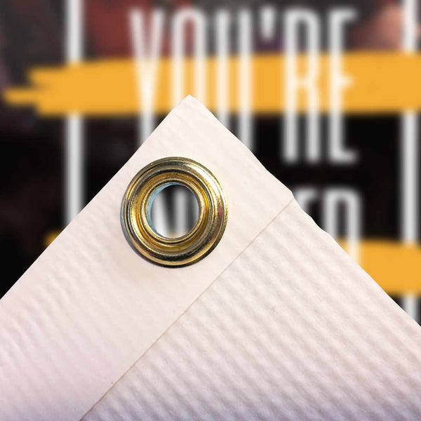 You're Invited Orange Paint - Vertical Banner